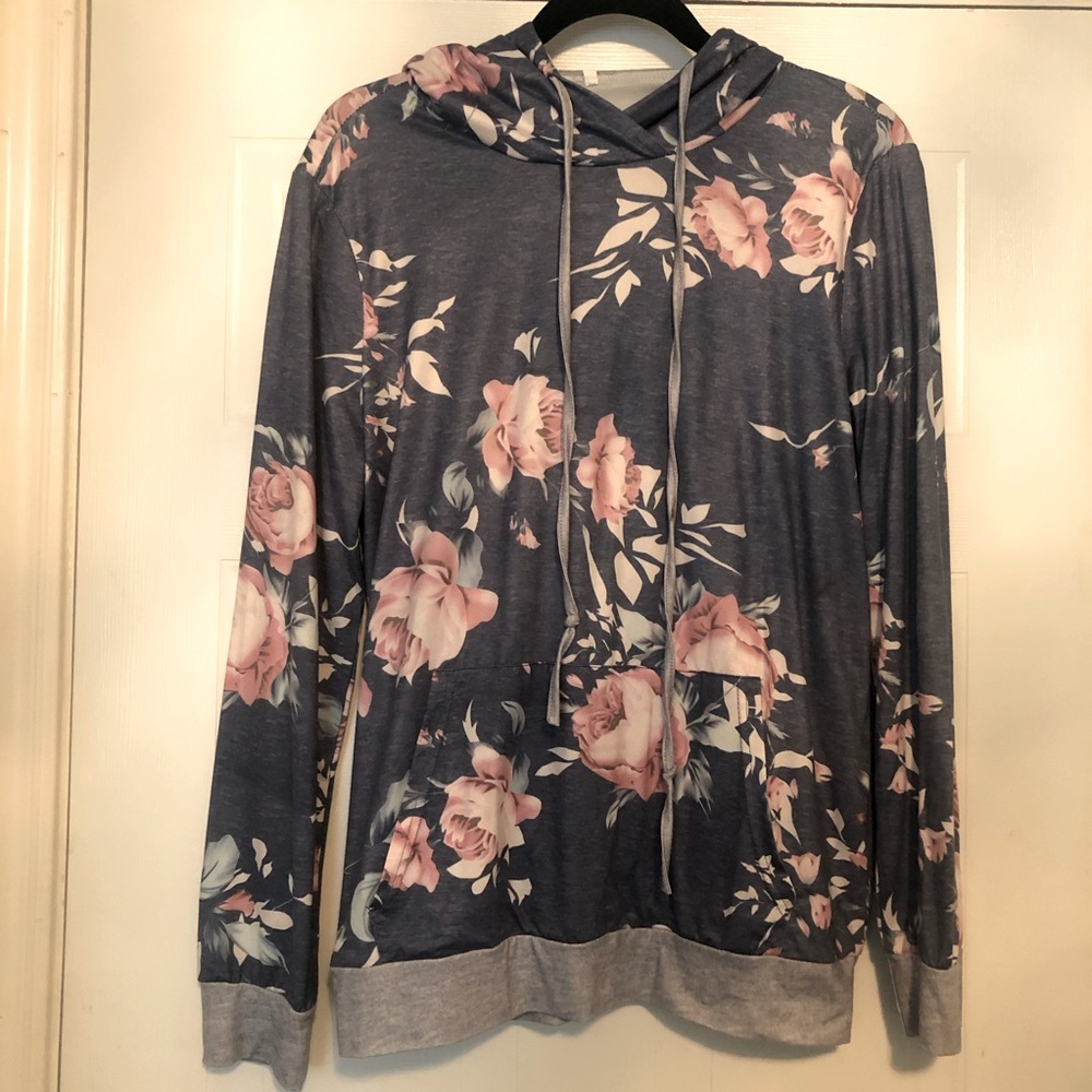 Floral Hoodie